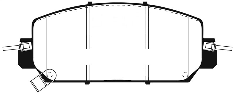 EBC 2017+ Honda CR-V 1.5L Turbo Yellowstuff Front Brake Pads - DP43084R