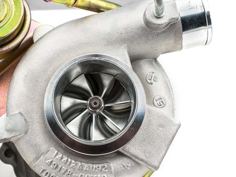Forced Performance Subaru STi Blue Turbo 58mm Black Housing External WG w/Oil Line (Drop Ship Only) - 2024010-0502010