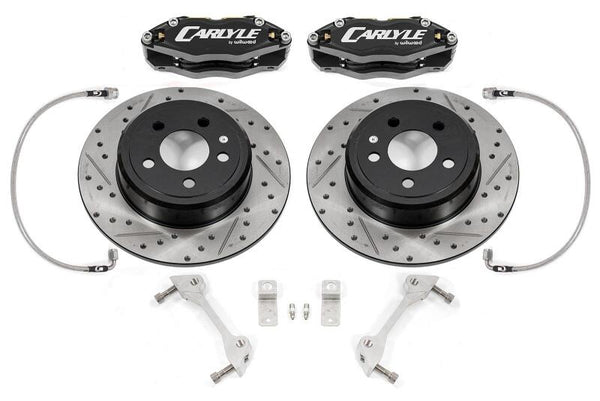 BMR 08-23 Dodge Challenger Brake Kit For 15in Conversion Black Calipers Non-Demon/Redeye - DBK110 for 2008-2023 Dodge Challen