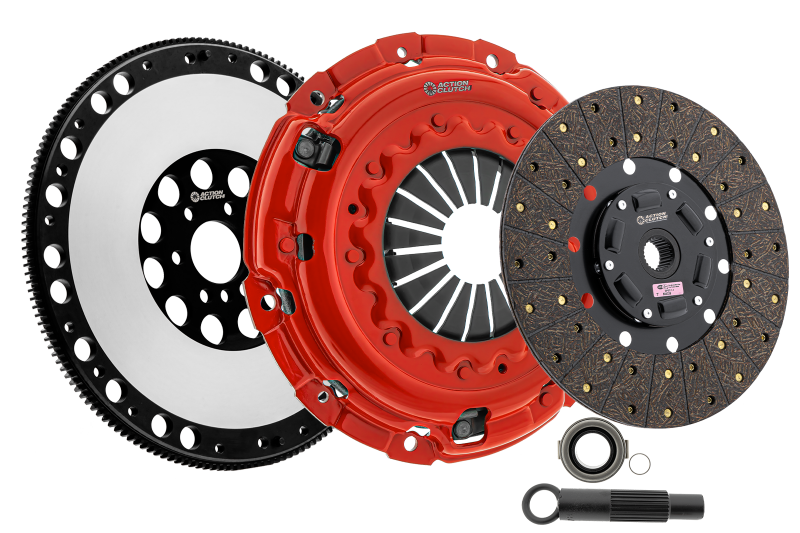 Action Clutch 01-03 BMW 323ci 2.5L (2-Door) RWD Stage 1 Clutch Kit (1OS) w/Lightened Flywheel - ACR-3488 for 2001-2003 BMW 3 