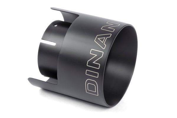 Dinan - Double-Walled 4.5" Clamp-On Exhaust Tip (Black Ceramic) - D663-0640-BOX