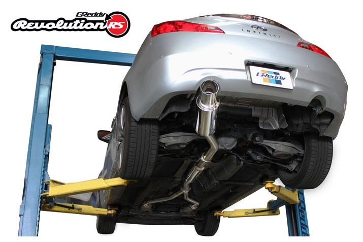 GReddy 07-14 Infiniti G37 Single Revolution RS Exhaust - 10128103