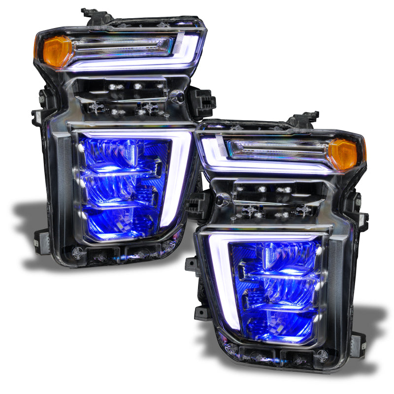 Oracle 20-21 Chevy Silverado HD 2500RGB Headlight Demon Eye Kit - w/o Controller SEE WARRANTY - 1453-334