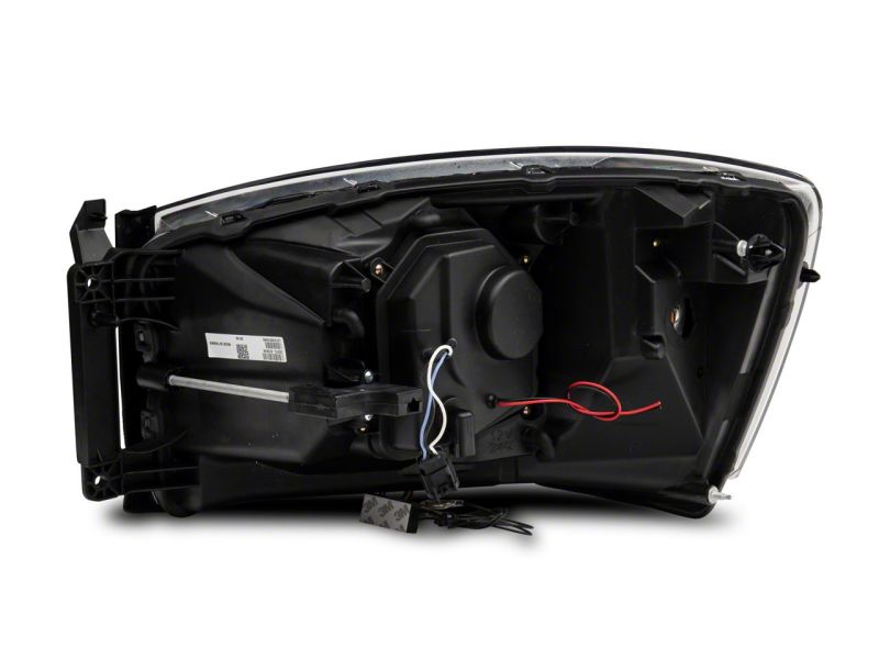 Raxiom 06-08 Dodge RAM 1500 LED Halo Projector Headlights- Blk Housing (Clear Lens) - R110149