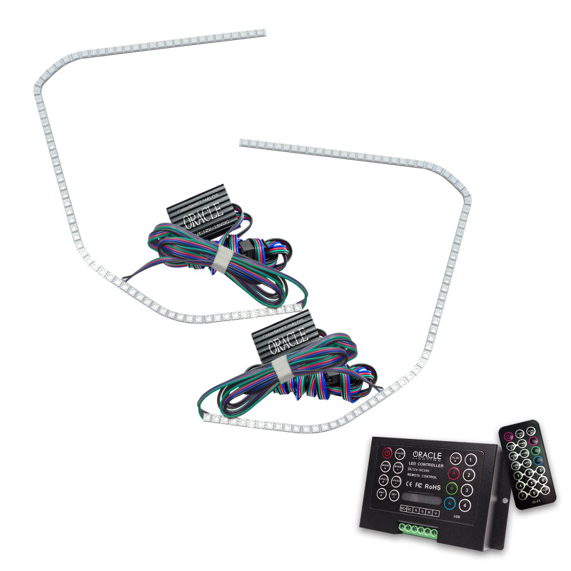 Oracle GMC Yukon 15-20 Halo Kit - ColorSHIFT w/ 2.0 Controller SEE WARRANTY - 2272-333