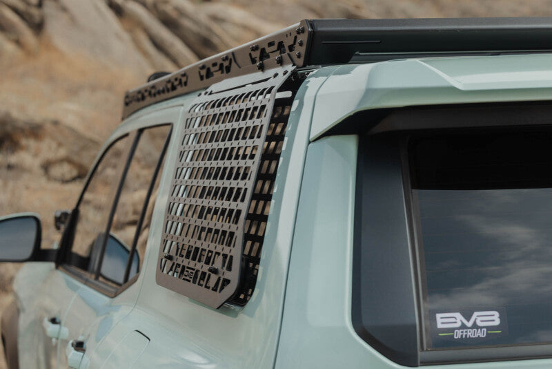 DV8 25-26 Toyota 4Runner Exterior Window Molle for DV8 Roof Rack - Driver - RRTF3-02EMD