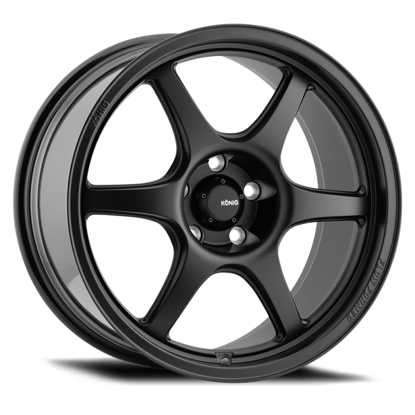 Konig Hexaform 18x8.5 5x112 ET43 Matte Black - HF88512435 by Konig