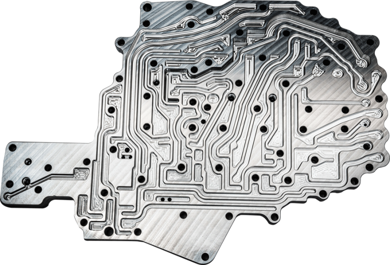 ATS Diesel 07.5-11 Dodge RAM 6.7L Cummins 68RFE Billet Valve Body Channel Plate Kit - 3030072326