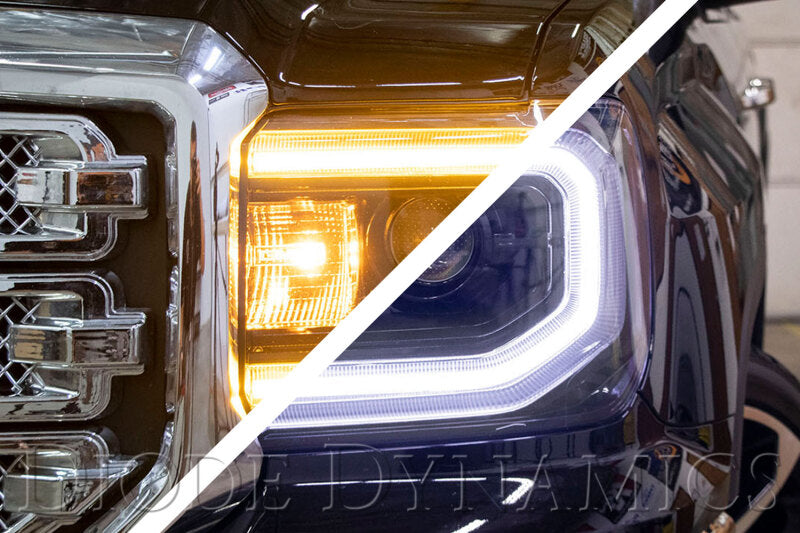 Diode Dynamics GMC Sierra LED Halos Switchback 16-18 Sierra 1500 - DD2177