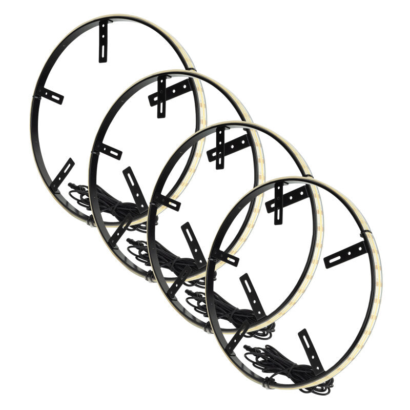 ORACLE Lighting LED Illuminated Wheel Rings - 16.5in PLASMA White - 4238-051
