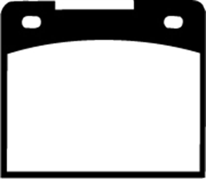EBC 66-68 Volvo 140 1.8 Greenstuff Rear Brake Pads - DP2114