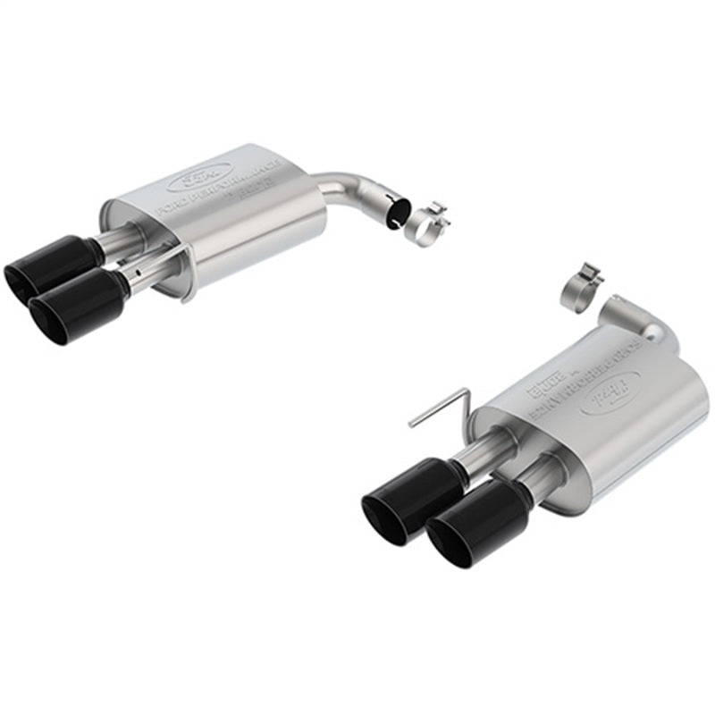 Ford Racing 2018 Mustang GT 5.0L Sport Muffler Kit - Black Chrome Tips - M-5230-M8SBA