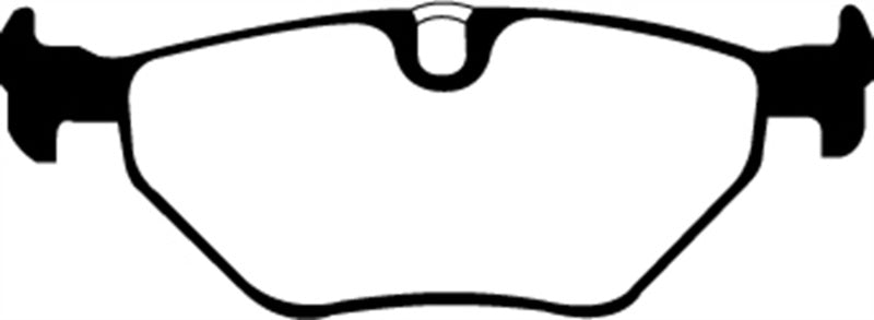 EBC 01-03 BMW 525i 2.5 (E39) Redstuff Rear Brake Pads - DP31091C