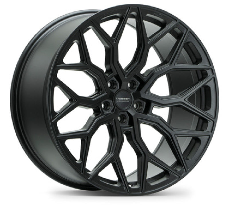 Vossen HF2 - 22x10.5 - ET32 - 5x114.3 - 70.3 - DEEP - SB - Satin Black Wheel - HF2-2N003