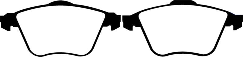 EBC 07-13 Mazda 3 2.3 Turbo Redstuff Front Brake Pads - DP31574C