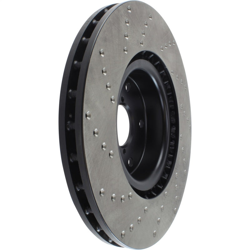 StopTech 05-17 Subaru WRX Cryo Drilled Sport Left Front Rotor - 128.47022CL