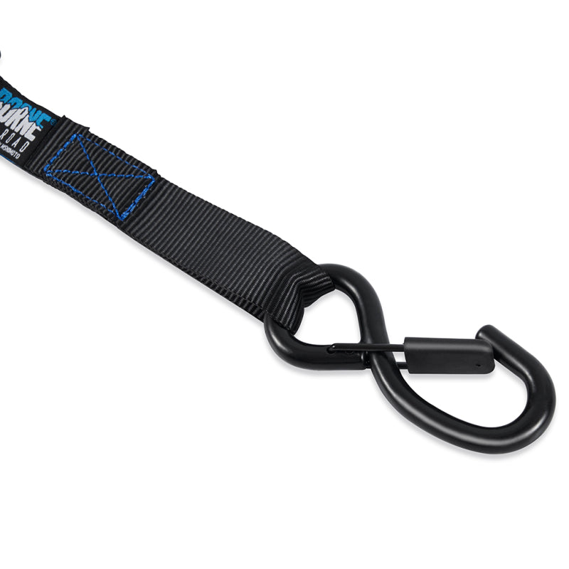 Borne Off-Road Medium-Duty Ratchet Tie-Down Kit (4-Pack) Black - BNRTC-TDMD-4BK