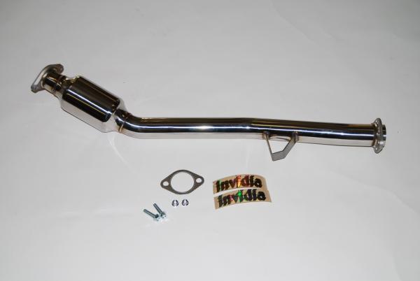 Invidia 12+ Subaru BRZ/Scion FR-S Front Pipe w/ High Flow EA300 CELL Cat - HS12SSTFPCEA3 for 2013-2020 Subaru BRZ - front vie