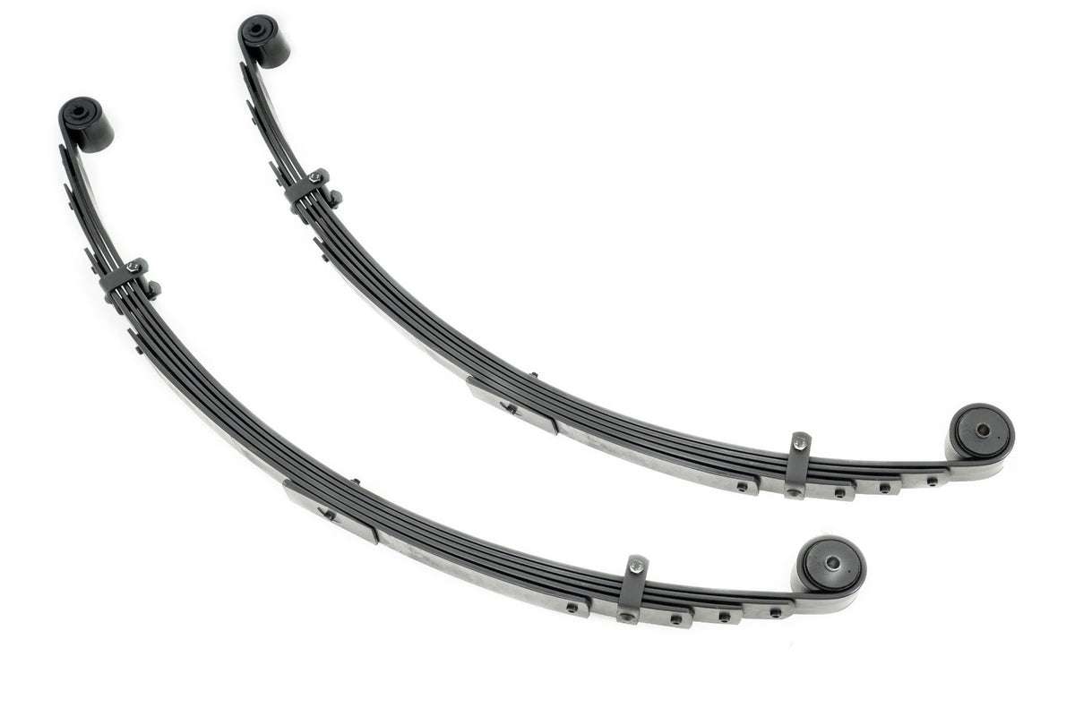 Rear Leaf Springs | 4&quot; Lift | Pair | Jeep Cherokee XJ 2WD/4WD (1984-2001)