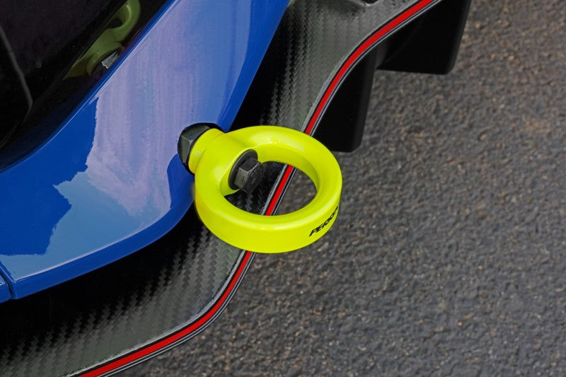 Perrin 10th Gen Civic SI/Type-R/Hatchback Tow Hook Kit (Rear) - Neon Yellow - PHP-BDY-251NY for 2016-2021 Honda Civic - addit