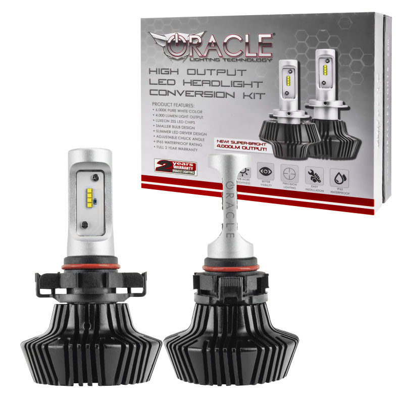 Oracle PSX24w/ 2504 4000 Lumen LED Headlight Bulbs (Pair) - 6000K SEE WARRANTY - 5245-001