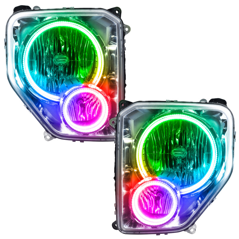 Oracle 08-12 Jeep Liberty SMD HL - ColorSHIFT w/o Controller SEE WARRANTY - 7075-334