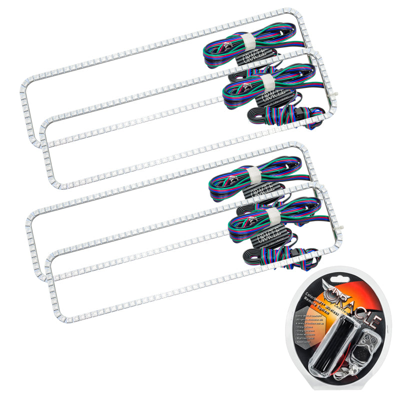 Oracle GMC Yukon 92-99 Dual Halo Kit - ColorSHIFT SEE WARRANTY - 2286-330