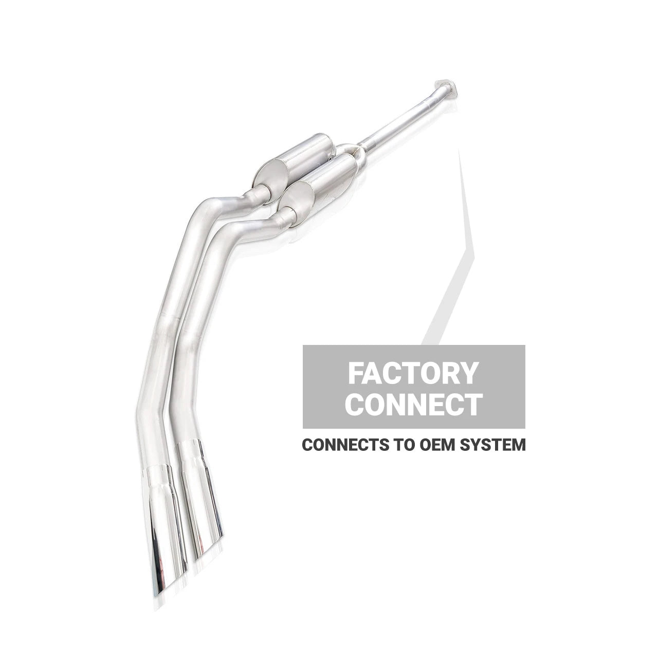 Stainless Works - 2021-2025 F-150 5.0L Catback Kits: Legend/Redline Series Factory Connect - FT21CBYR