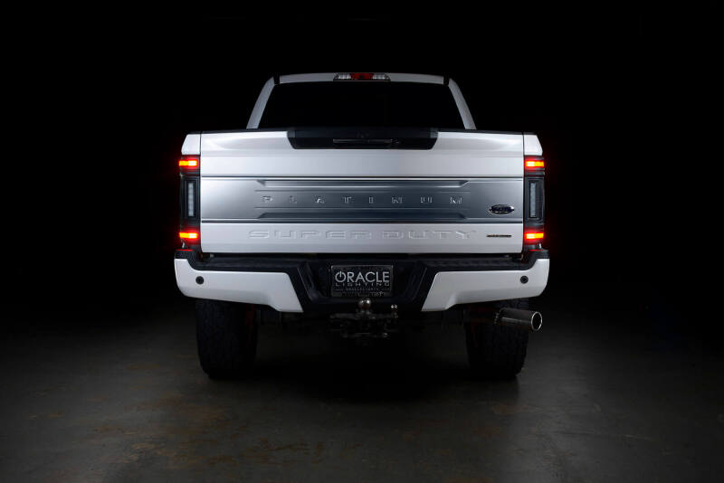 Oracle Lighting 17-22 Ford F-250/350 (Black Series) Flush Mount LED Tail Lights SEE WARRANTY - 5896-504-T