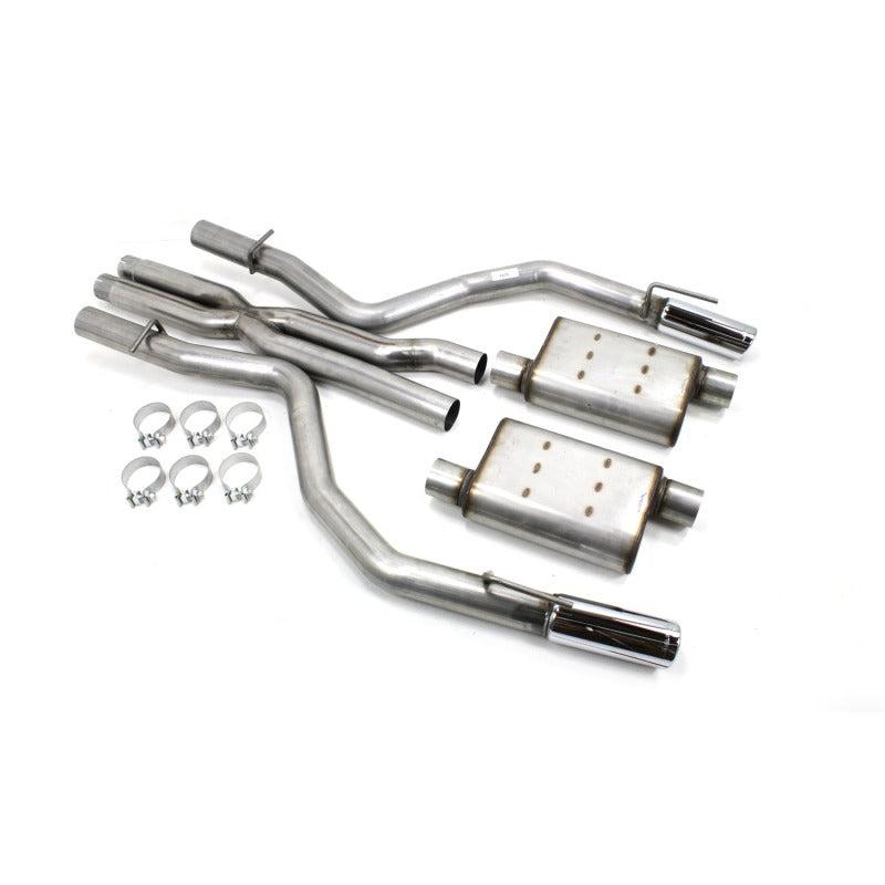 JBA 15-20 Dodge Charger SRT8 & Hellcat 6.2/6.4L 409SS Dual Rear Exit Cat-Back Exhaust - 40-1669