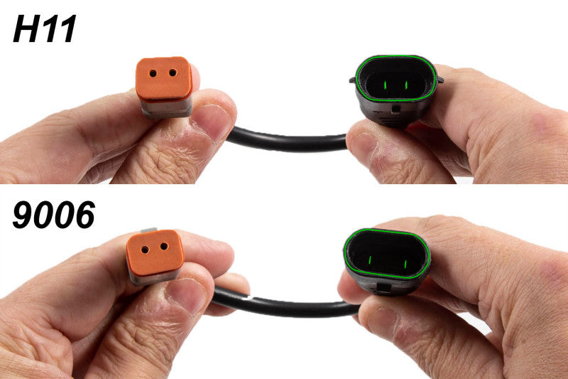 Diode Dynamics SS3 Sport Type OB Kit ABL - Yellow SAE Fog - DD7069