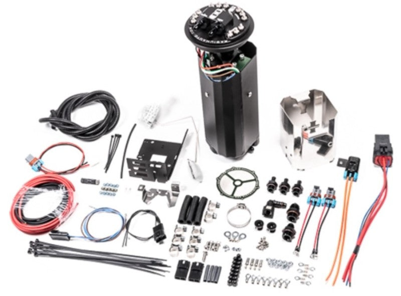 Radium Nissan R32 GT-R Fuel Hanger Surge Tank Brushless TI Auto E5LM - Pumps Not Included - 20-0741-00