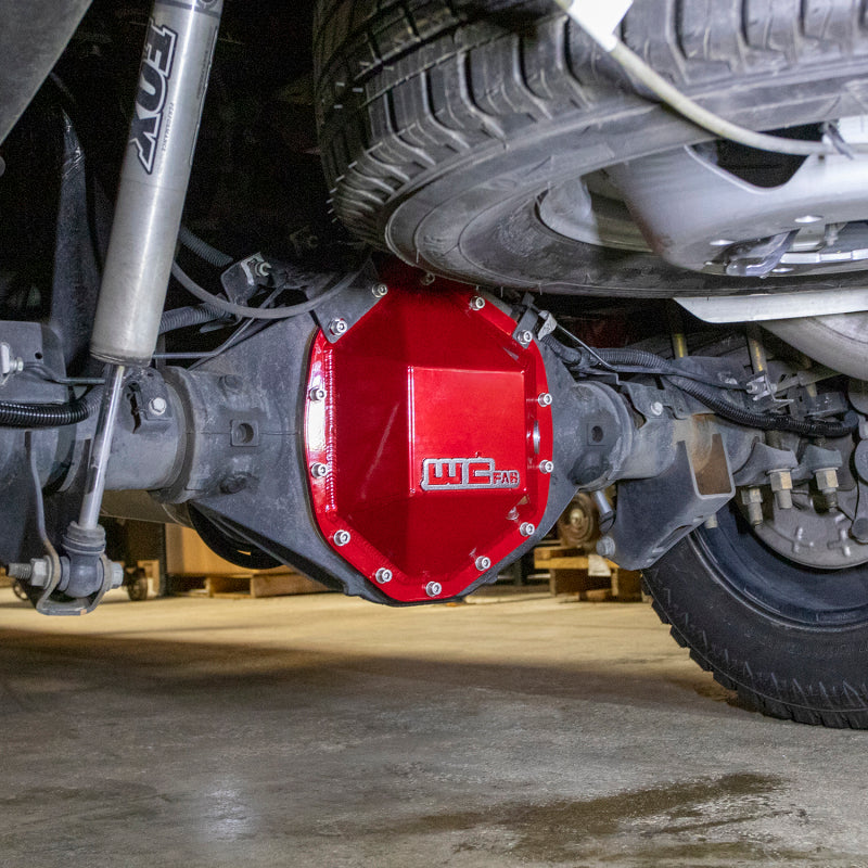 Wehrli 20-26 GM Duramax/19-24 Cummins Rear Axle Differential Cover - Semi-Gloss Black - WCF100114-SGB