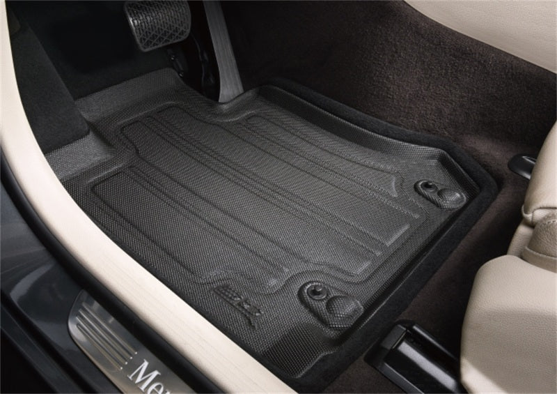3D MAXpider 18-21 Volvo XC60 Elegant Hybrid 1st Row Floormat - Black - SLVV02514709