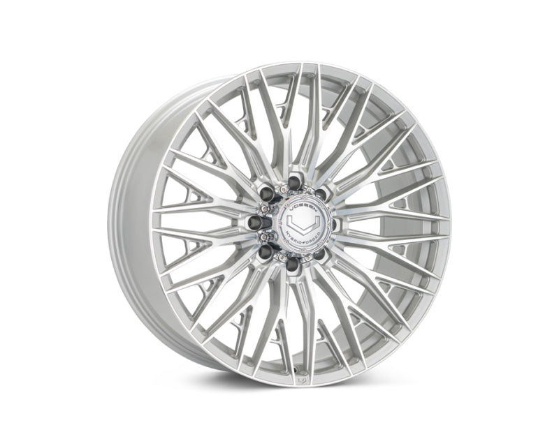 Vossen HFX-6 24X11 / 8X180 / ET0 / DEEP / 124.3 - Silver Polished - HFX6-4Z46-SP