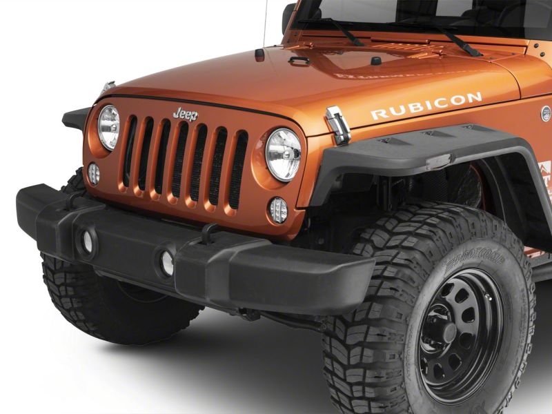 Raxiom 07-18 Jeep Wrangler JK Axial Series LED Front Turn Signals- Clear - J119944