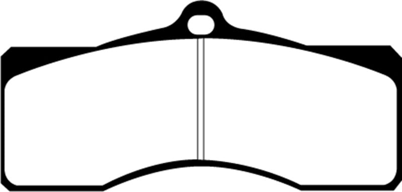 EBC 68-69 Chevrolet Camaro (1st Gen) 4.9 Greenstuff Front Brake Pads - DP21155