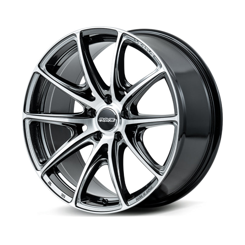 Versus VV25R 19x9.5 / +25 ET / 5x112 - Diamond Cut / Side Jet Black - WTKR425MYAJ