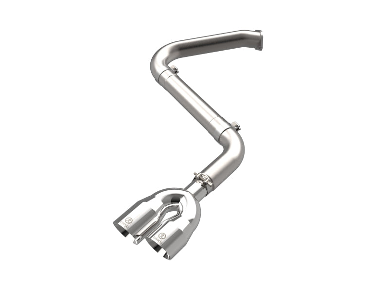 aFe Takeda 21-25 Hyundai Elantra 1.6L (t) 3in. SS Axle-Back Exhaust System w/Polished Tips - 49-37045-P