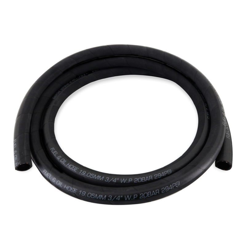 Mishimoto Push Lock Hose, Black, -12AN, 120in Length - MMHOSE-PL-12-120