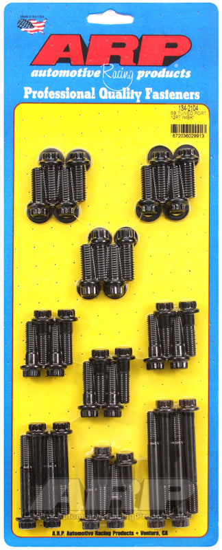ARP SBC Tuned Port Intake Manifold Bolt Kit - 12pt IMBK - 134-2104