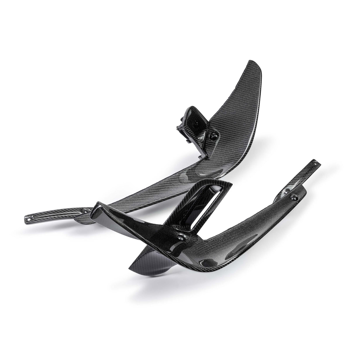 Seibon 23-24 Toyota GR Corolla Carbon Fiber Front Bumper Canards - FBC23TYGRCOR