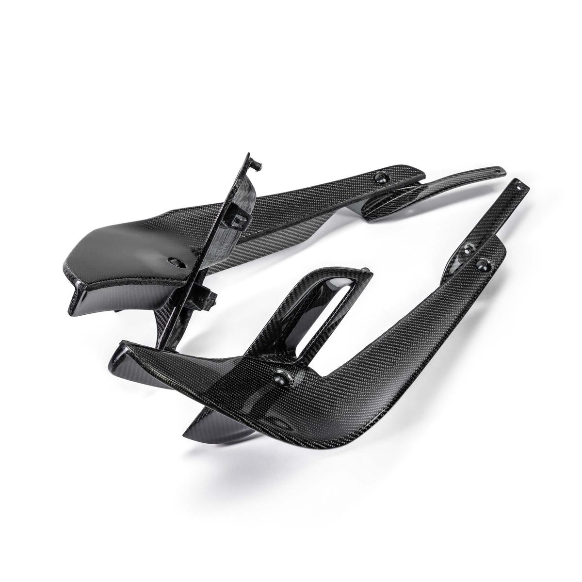 Seibon 23-24 Toyota GR Corolla Carbon Fiber Front Bumper Canards - FBC23TYGRCOR
