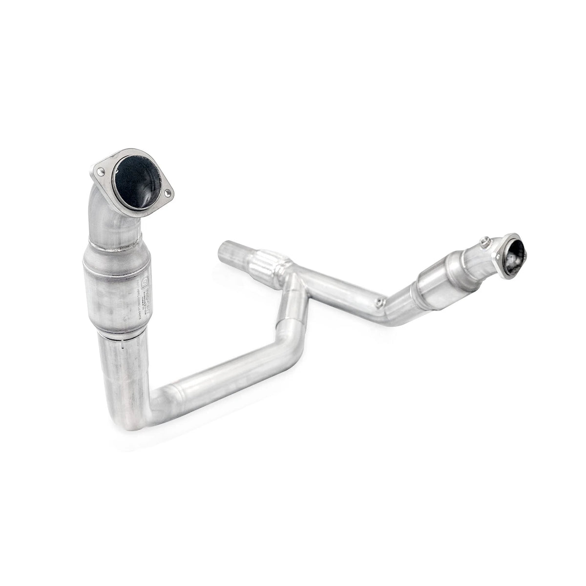 Stainless Works - 2021+ Ford Bronco Downpipe - FBRDPCATG