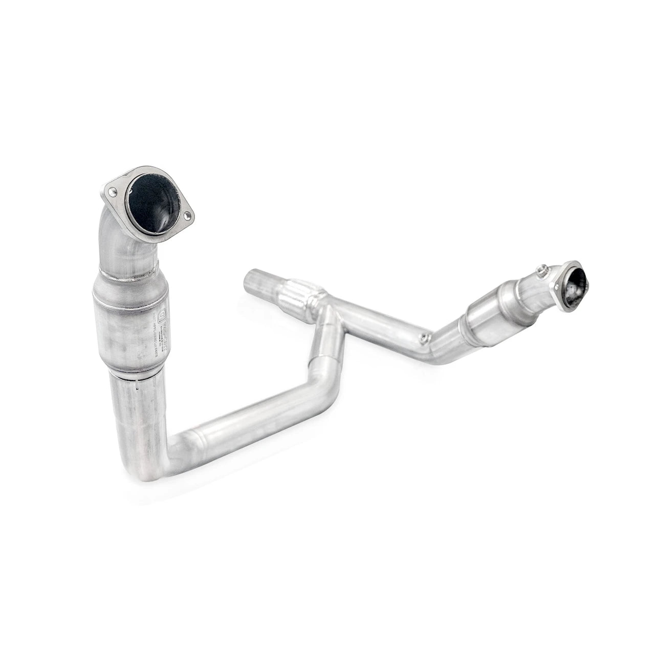 Stainless Works - 2021+ Ford Bronco Downpipe - FBRDPCATG
