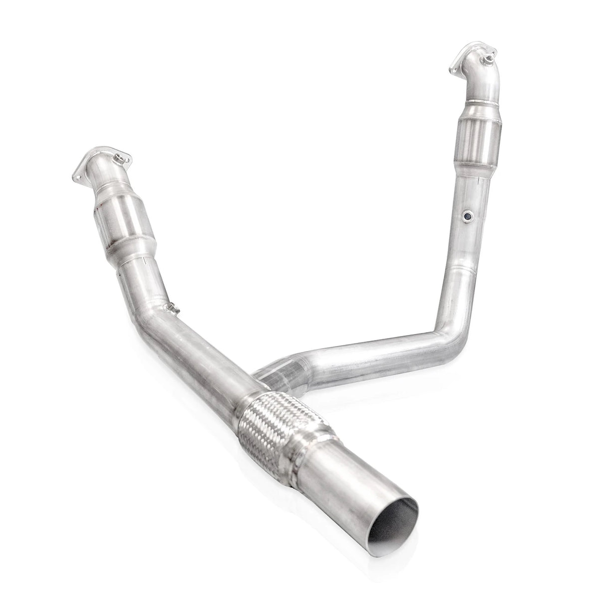 Stainless Works - 2021+ Ford Bronco Downpipe - FBRDPCAT