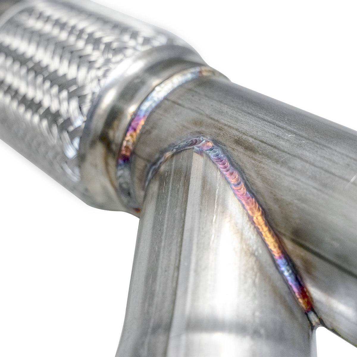 Stainless Works - 2021+ Ford Bronco Downpipe - FBRDPCATG