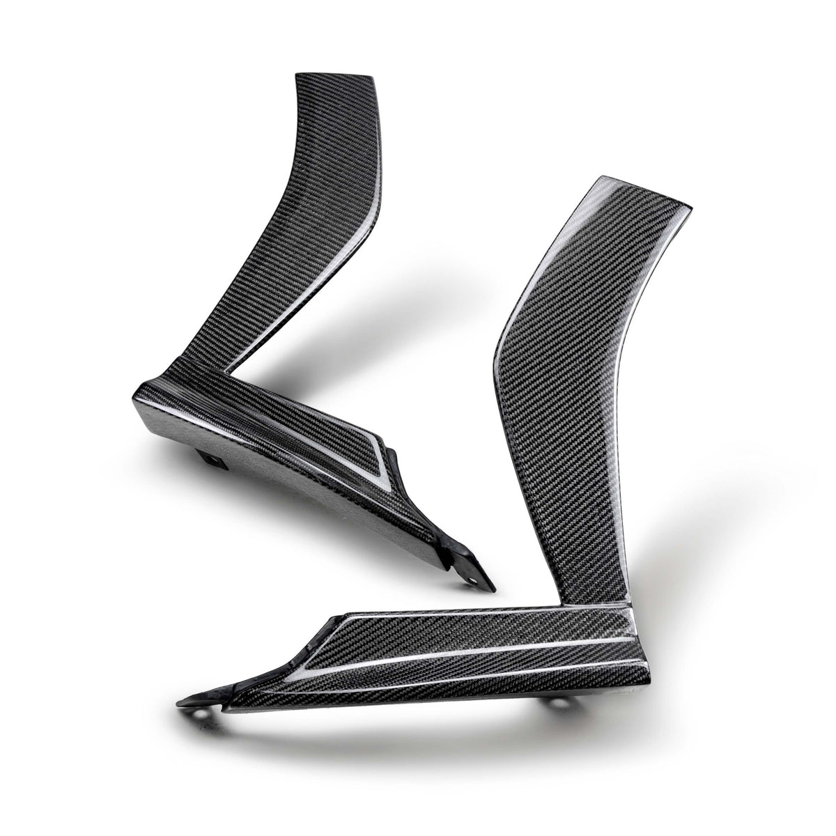 Seibon 2022 Subaru WRX Carbon Fiber Front Bumper Arch Trim - FBT22SBIMP