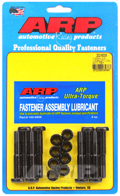 ARP Nissan 2.5L (YD25DDTI) Diesel 4cyl Rod Bolt Kit - 202-6008
