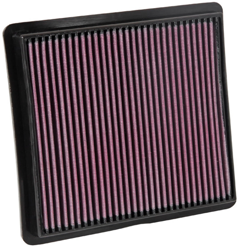 K&N Replacement Air Filter DODGE CARAVAN 3.3L V6; 2008 - 33-2419 for 2008-2010 Dodge Grand Caravan - front view